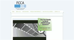 Desktop Screenshot of fuelcellca.com